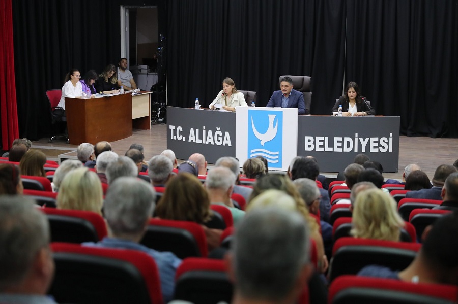 Aliağa Belediye Meclisi ilk toplantısı yapıldı