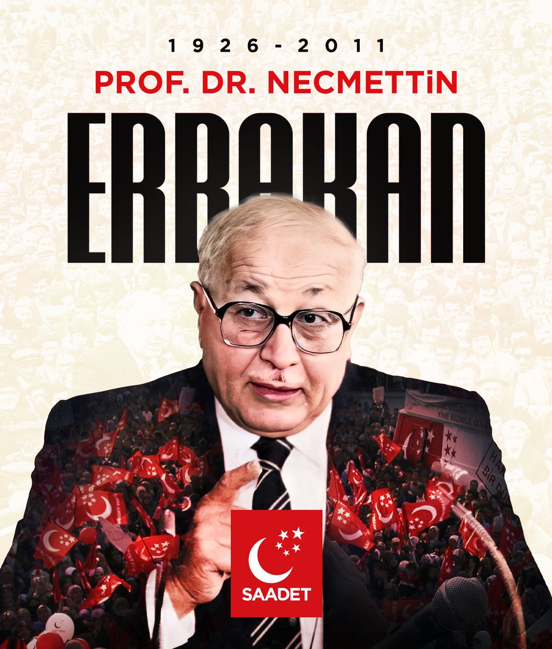 Prof. Dr. Necmettin Erbakan'ın Vefatının Yıl Dönümünde Anma Etkinlikleri Düzenleniyor