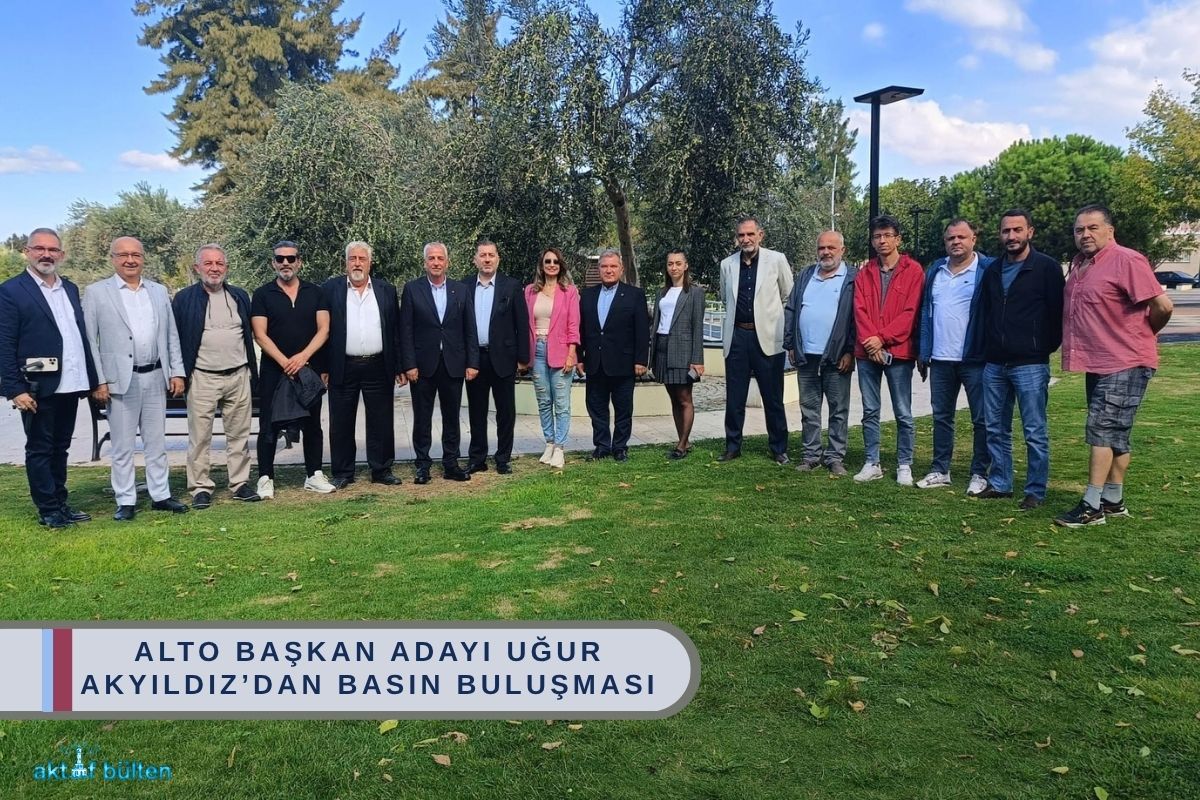 ALTO Başkan Adayı Uğur Akyıldız’dan Basın Buluşması