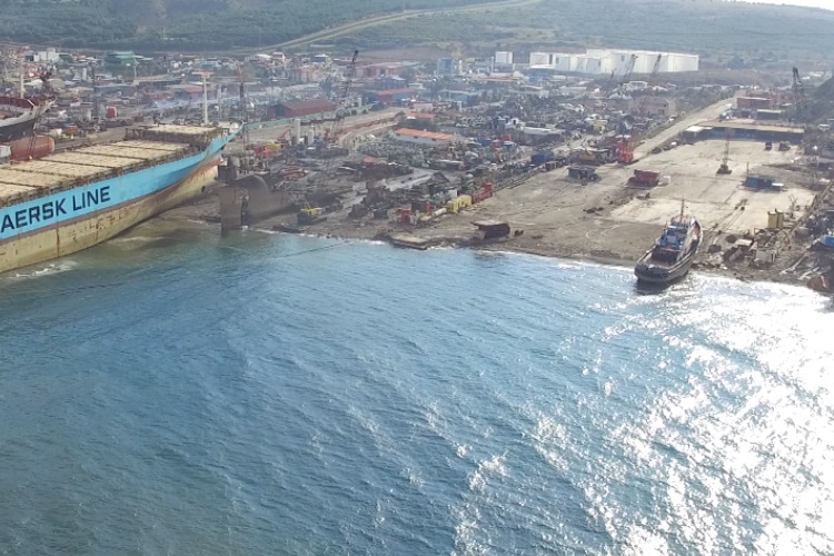Aliağa Gemi Söküm Tesislerinde Bir İşçi Daha Hayatını Kaybetti