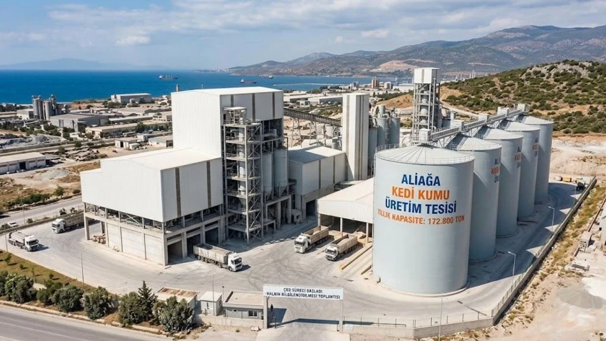 Aliağa’ya 75,4 Milyon TL’lik Kedi Kumu Tesisi