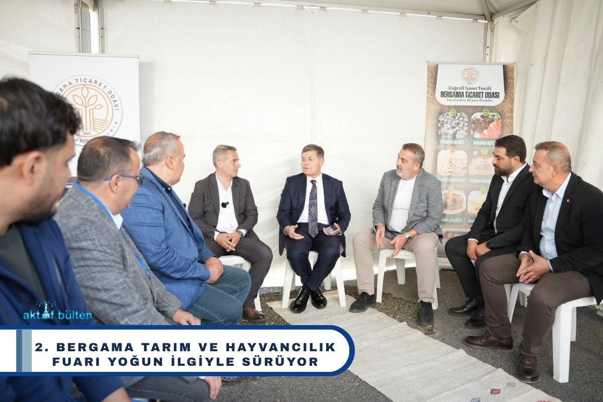 2. Bergama Tarım ve Hayvancılık Fuarına Yoğun İlgi
