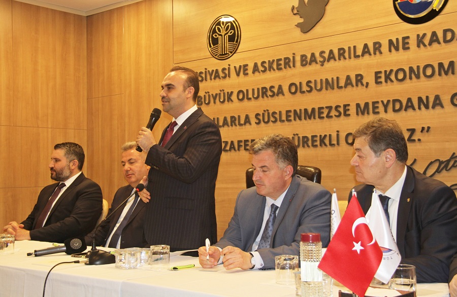 SANAYİ VE TEKNOLOJİ BAKANI BERTO'DA İŞ İNSANLARI, STK TEMSİLCİLERİ ve OSB YÖNETİMLERİ İLE BİR ARAYA GELDİ