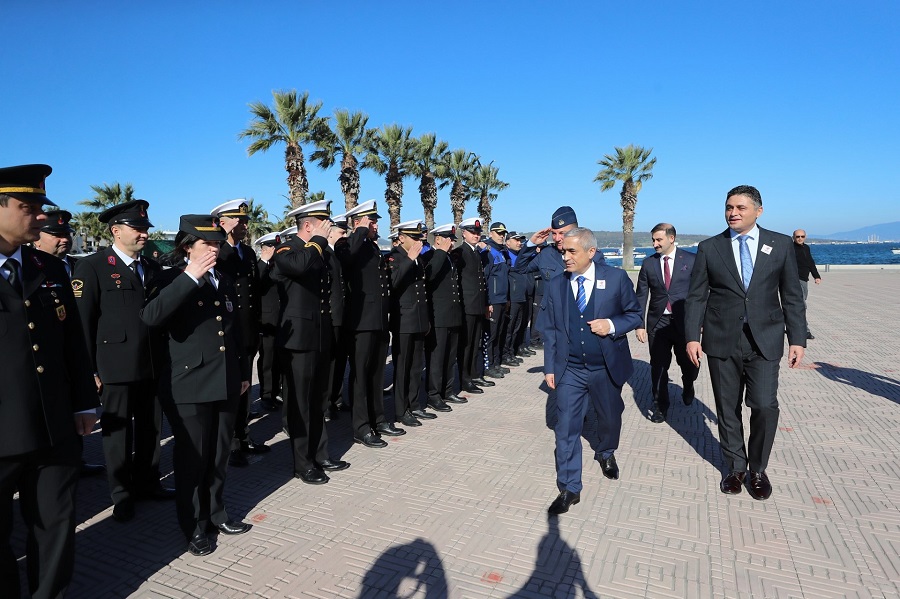Çanakkale Deniz Zaferi'nin 109. Yıl Dönümü Aliağa'da Kutlandı