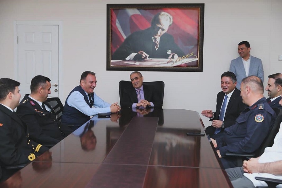 Aliağa'da Bayramlaşma Merasimi yapıldı
