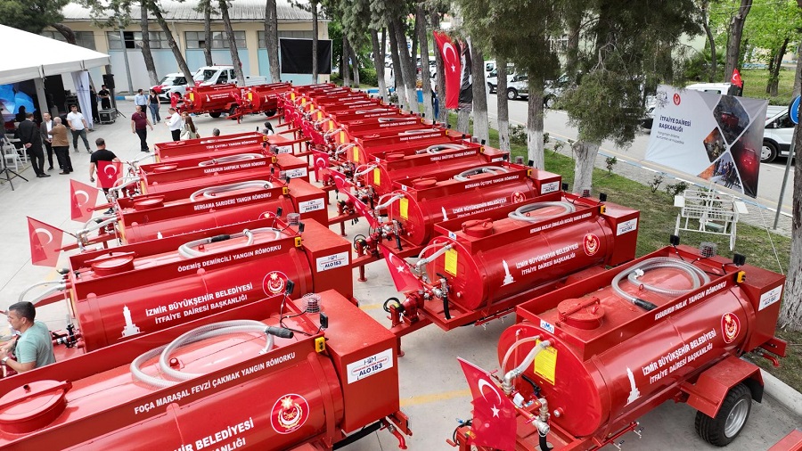 Afetlere ve yangınlara dirençli İzmir için yatırımlar sürüyor