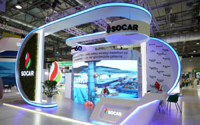 SOCAR Türkiye, Uluslararası Hazar Petrol ve Gaz Fuarı'na katıldı