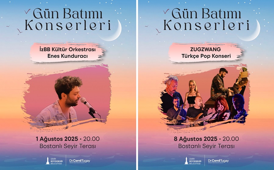 Gün Batımı konserleri İzmir akşamlarına renk katacak