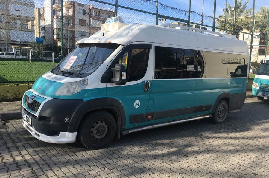 ALİAĞA'DA MİNİBÜS ÜCRETLERİNE ZAM