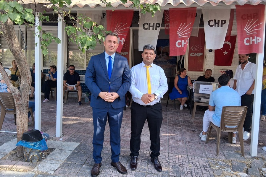 CHP Aliağa'da Şakran delege seçimleri yapıldı