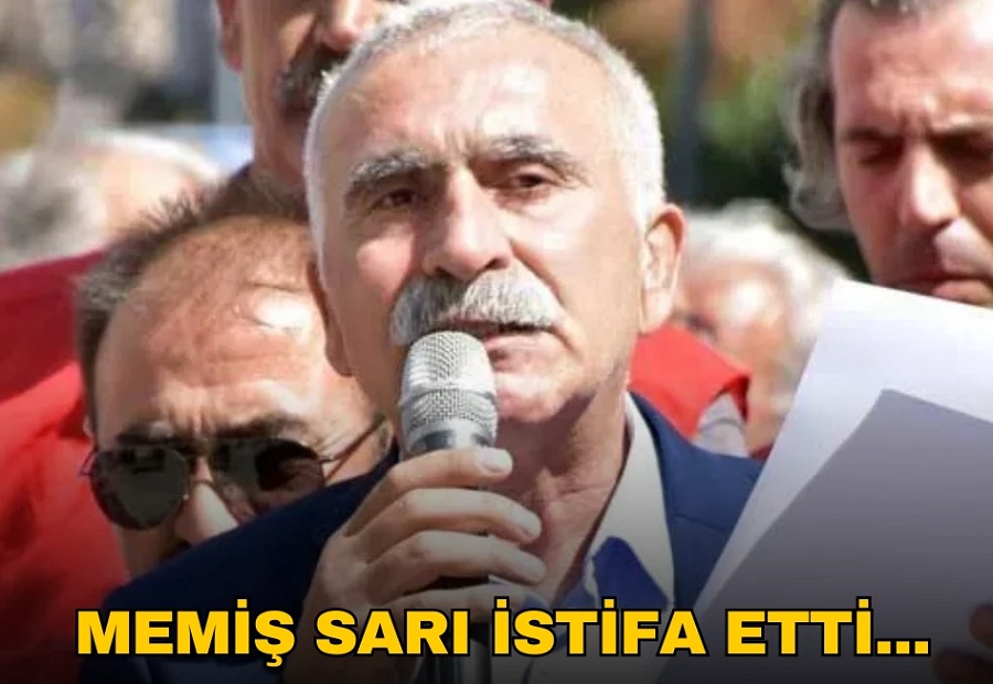 DİSK Ege Bölge Temsilcisi Memiş Sarı istifa etti