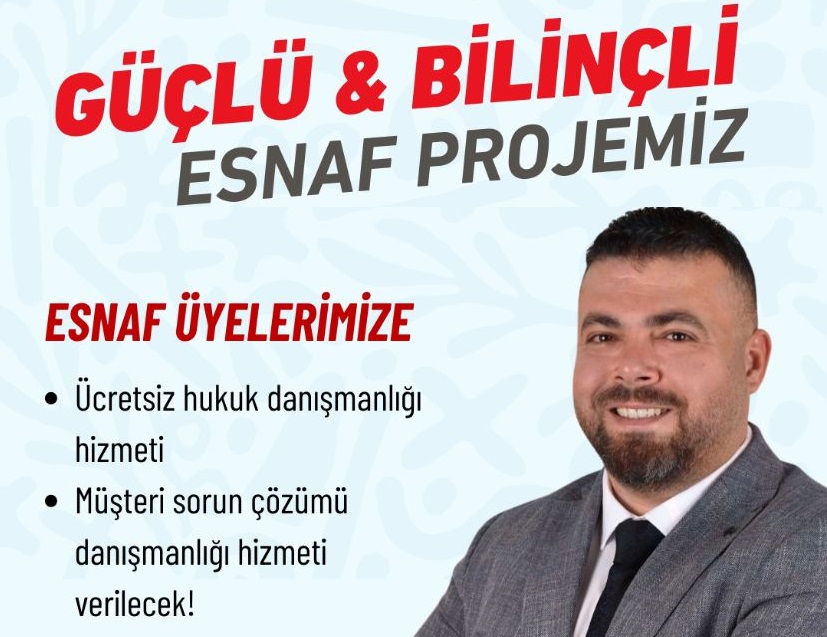 Aliağa Esnaf ve Sanatkârlar Odası Başkan adayı Yıldızbaş'tan yeni proje