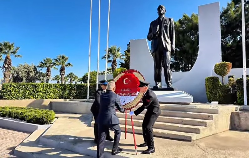 Aliağa’nın düşman işgalinden kurtuluşunun 103. yıl dönümü kutlandı