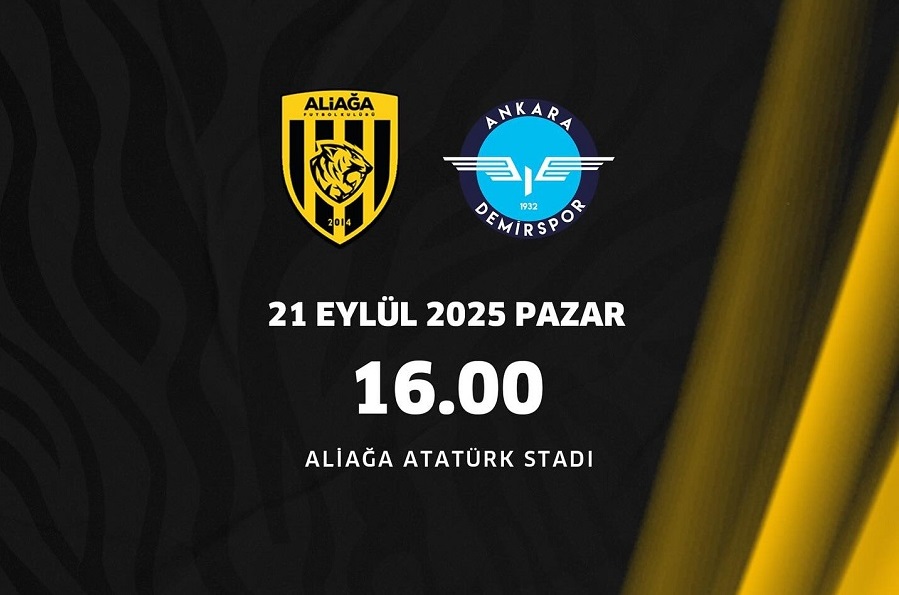 Aliağa FK'nın konuğu Ankara Demirspor