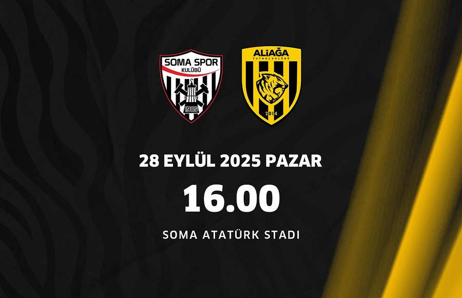 Aliağa FK deplasmanda yarın Soma Spor'un konuğu oluyor 