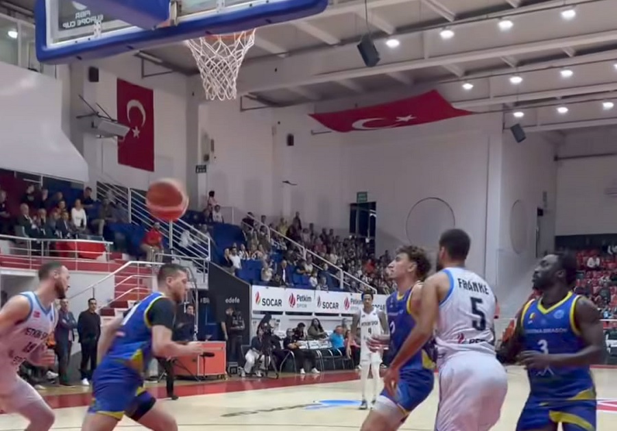 Aliağa Petkimspor Corona Brasov’u 85-74 mağlup etti