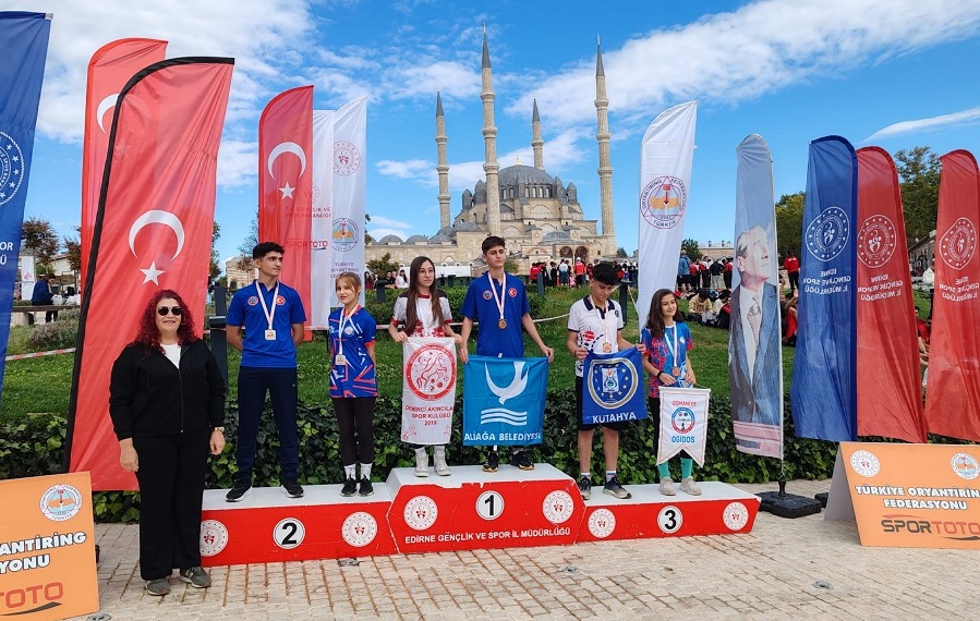 Aliağalı Oryantiringciler Türkiye Şampiyonalarından Başarıyla Döndü