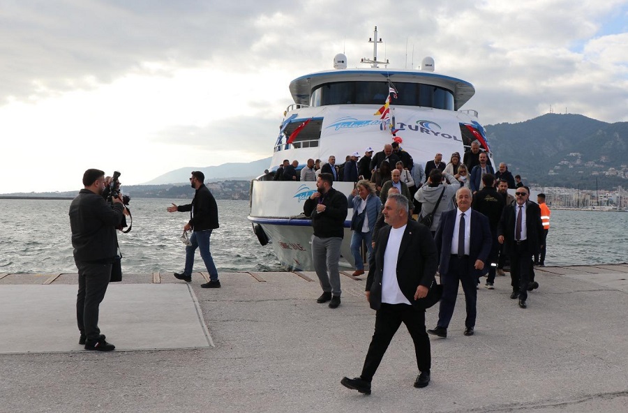 ALİAĞA’DAN MİDİLLİ’YE İLK SEFER GERÇEKLEŞTİ