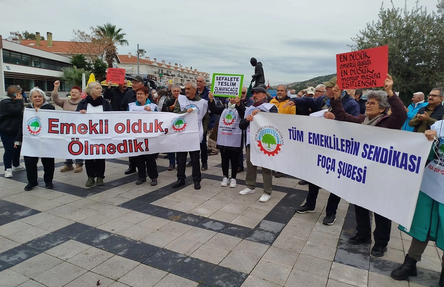 Foça’lı Emekliler: TÜİK iktidarın suç ortağı