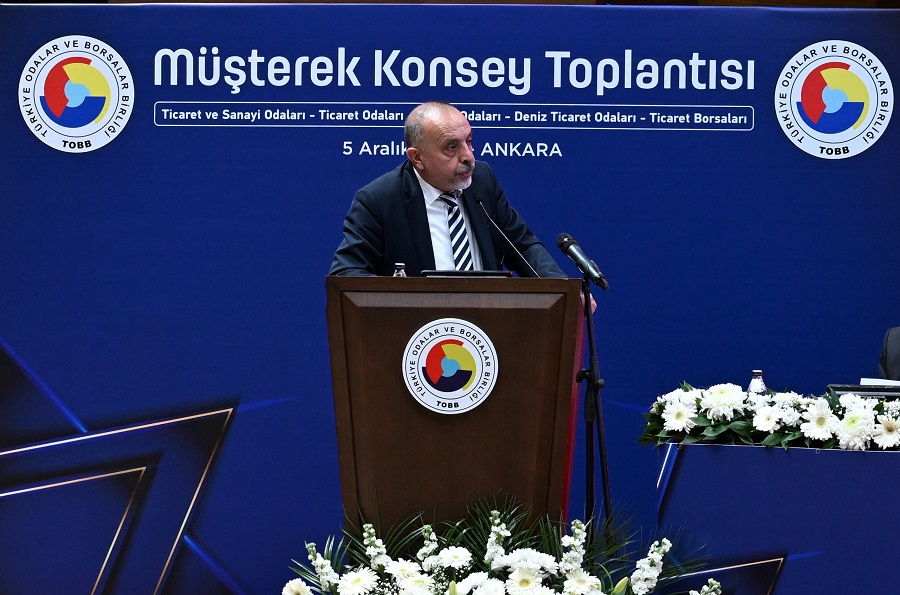 BAŞKAN ERTÜRK, CUMHURBAŞKANI YARDIMCISI YILMAZ'A ALİAĞA’NIN VE ÜYELERİN BEKLENTİLERİNİ İLETTİ 