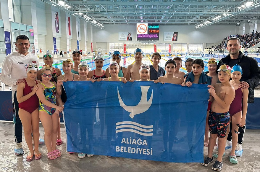 Aliağalı Yüzücülerden Ulusal Gelişim Ligi'nde Gurur Veren Başarı