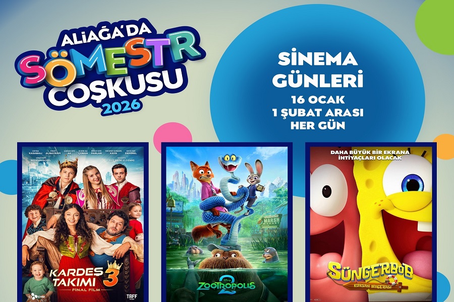 Aliağa Belediyesi’nden Sömestr Özel Tiyatro ve Sinema Günleri