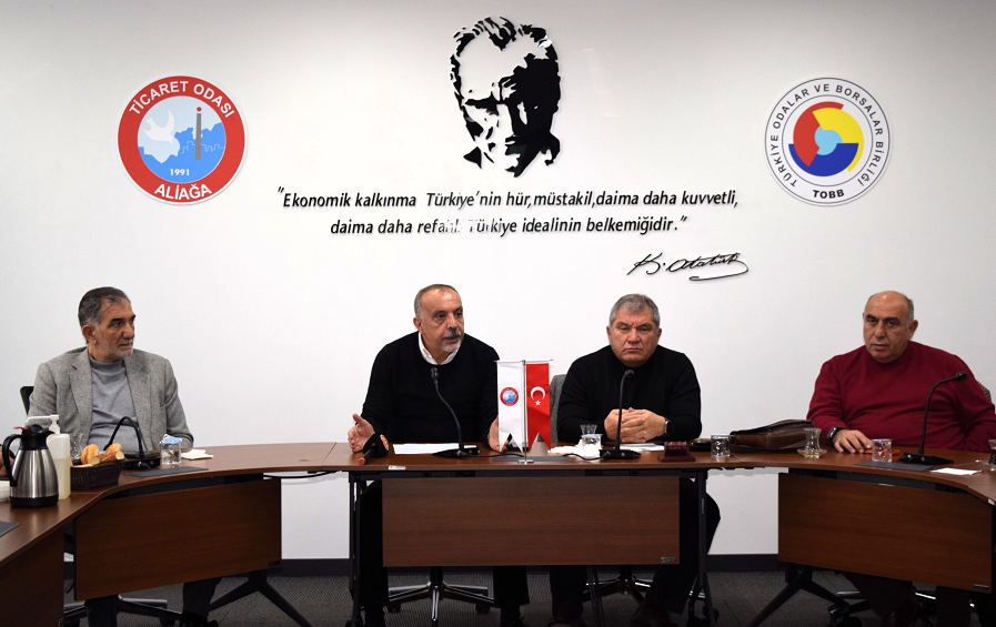 ALİAĞA TİCARET ODASI BASIN TOPLANTISINDA 2025 FAALİYETLERİ İLE 2026 HEDEFLERİ PAYLAŞILDI
