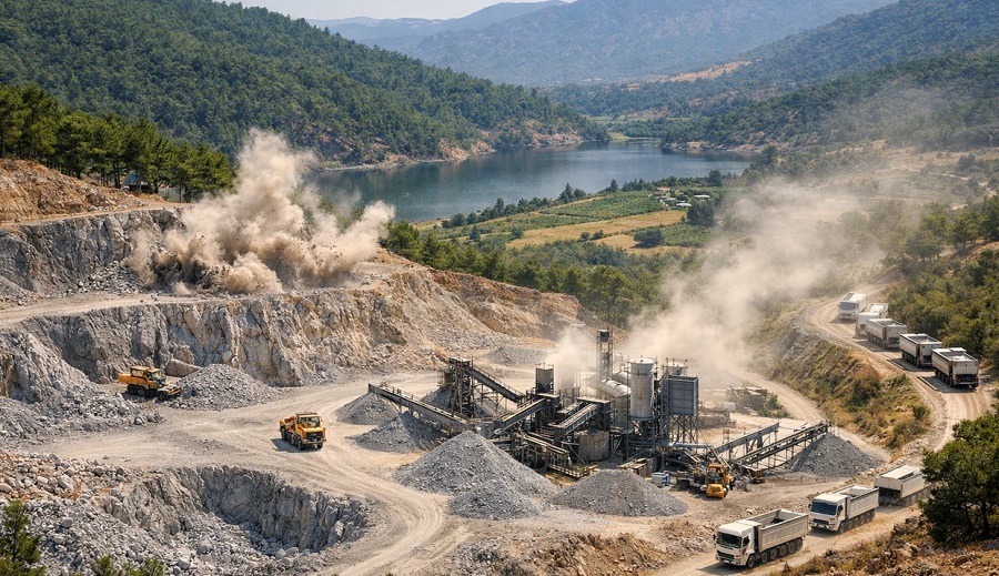 Menemen'de kalker ocağı dosyası tamamen kapandı