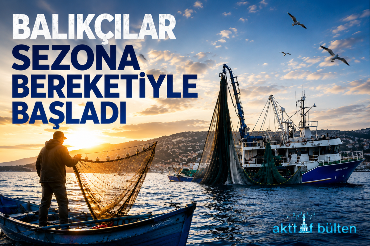 Egeli balıkçılar yeni sezona hamsi bereketiyle başladı: İlk gecede ağlar doldu