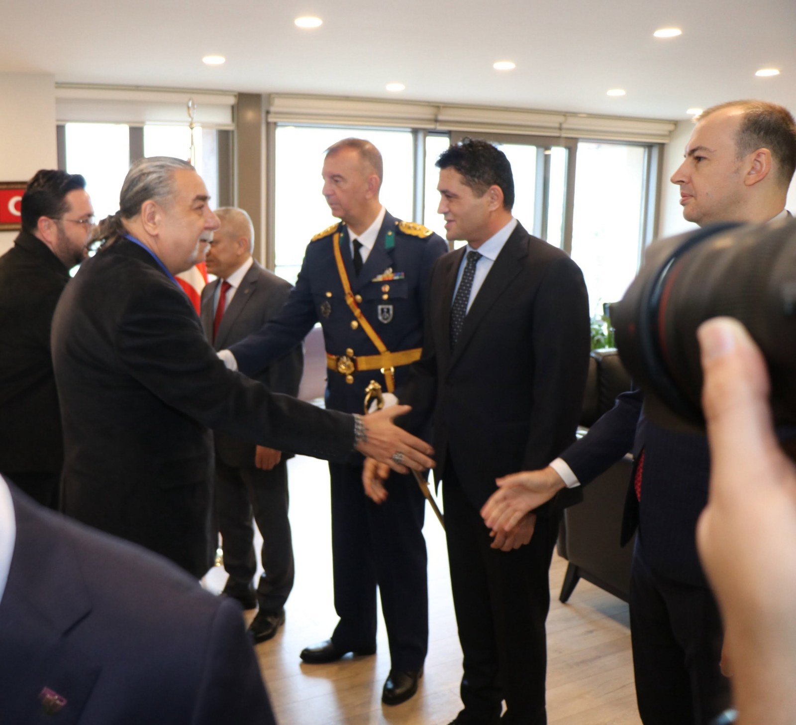 İMEAK DTO ALİAĞA ŞUBESİ, KAYMAKAMLIKTA BAYRAMLAŞMA