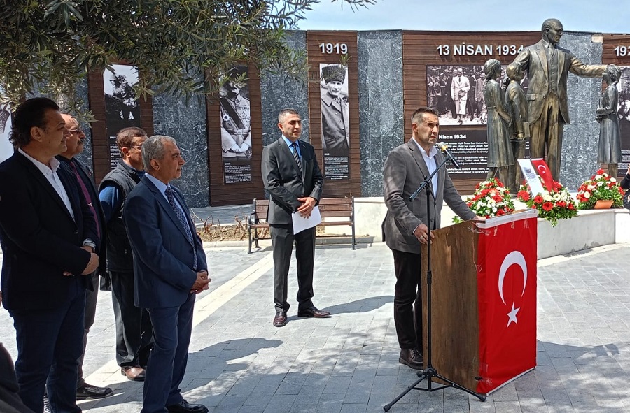 Atatürk’ün Aliağa’ya Gelişinin 92’nci Yılı Kutlandı