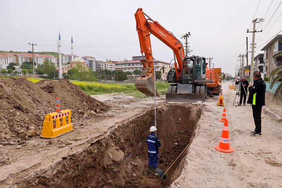 Bergama’da su sorunu bitiyor